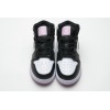 OG Jordan 1 Mid White Black Light Arctic Pink (GS)
