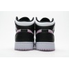 OG Jordan 1 Mid White Black Light Arctic Pink (GS)