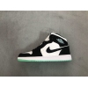 OG Jordan 1 Mid White Black Teal Tint (GS)