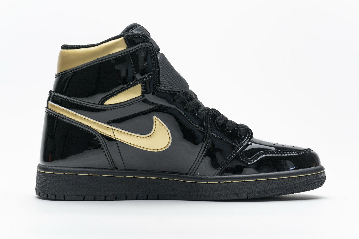OG Jordan 1 Retro High Black Metallic Gold (2020),555088-032