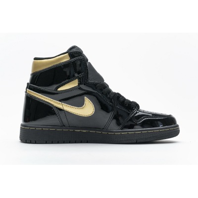 OG Jordan 1 Retro High Black Metallic Gold (2020),555088-032