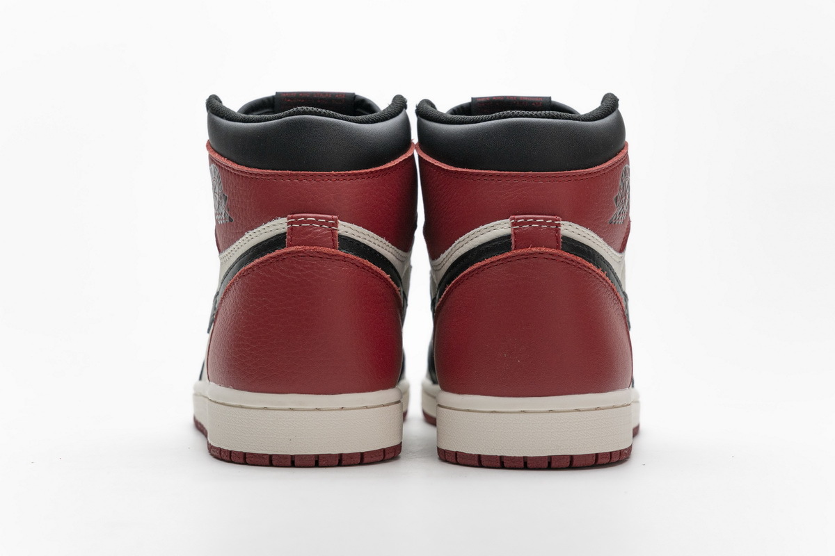 OG Jordan 1 Retro High Bred Toe,555088-610