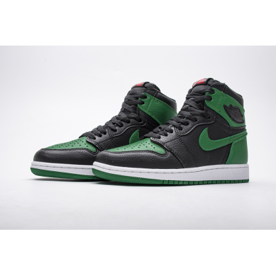 OG Jordan 1 Retro High Pine Green Black,555088-030