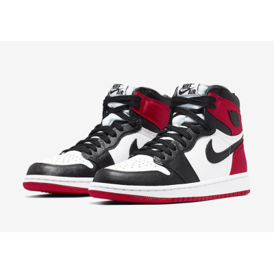 OG Jordan 1 Retro High Satin Black Toe (W),CD0461-016