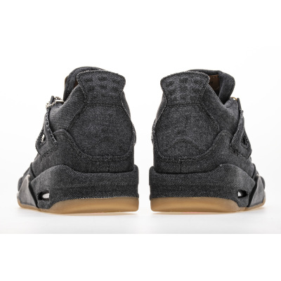 OG Jordan 4 Retro Levi's Black (Levi's Tag),AO2571-001