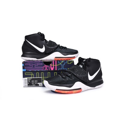 OG Kyrie 6 Jet Black White ，BQ4631-001