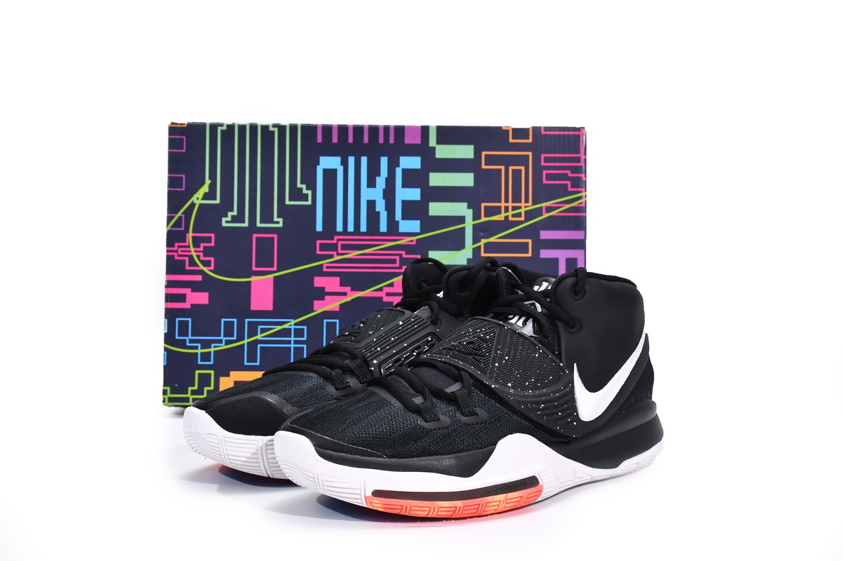 OG Kyrie 6 Jet Black White ，BQ4631-001