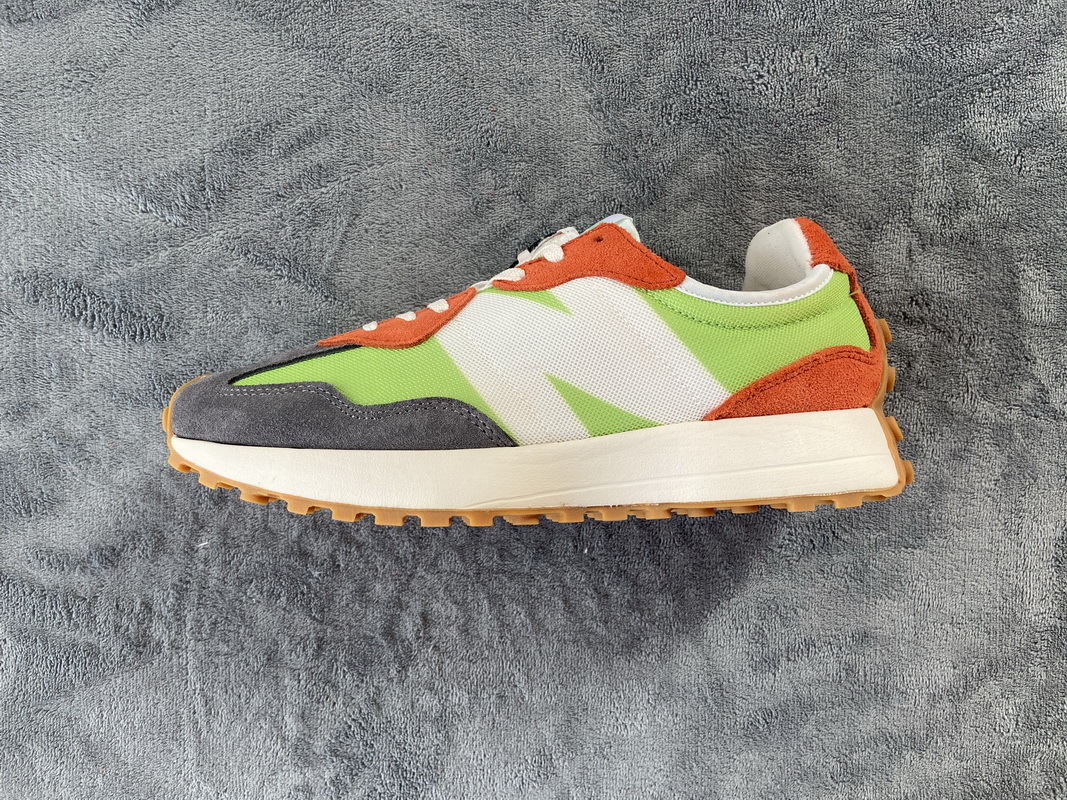 OG New Balance 327 Lime Green Red Grey,MS327SFA