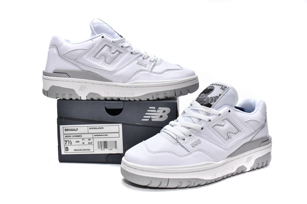 OG New Balance 550 Premuim Pack White Grey