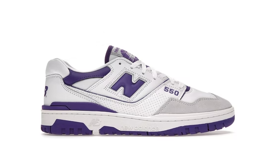 OG New Balance 550 White Purple