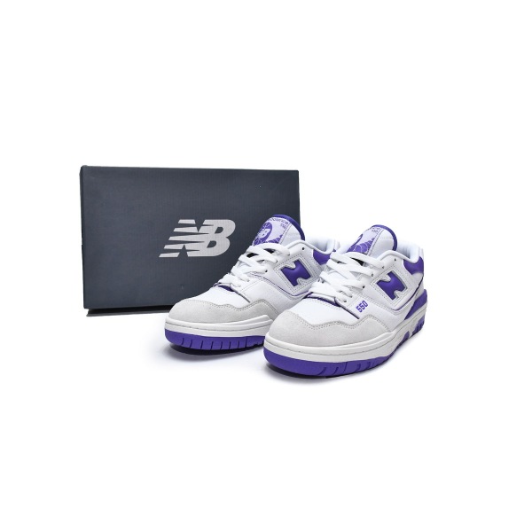 OG New Balance 550 White Purple