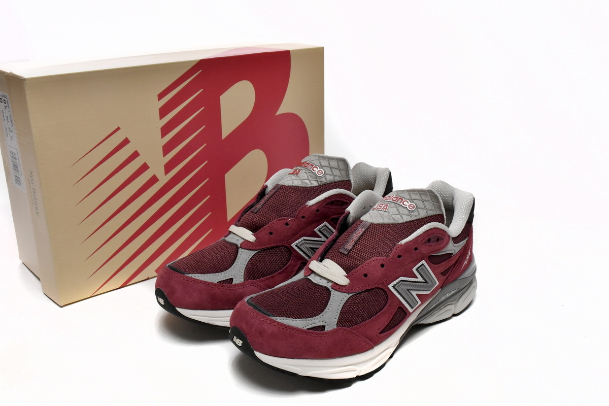 OG New Balance 990v3 Scarlet Marblehead Teddy Santis,M990TF3
