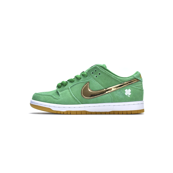 OG SB Dunk Low Pro St. Patrick&#39;s Day (2022)，BQ6817-303