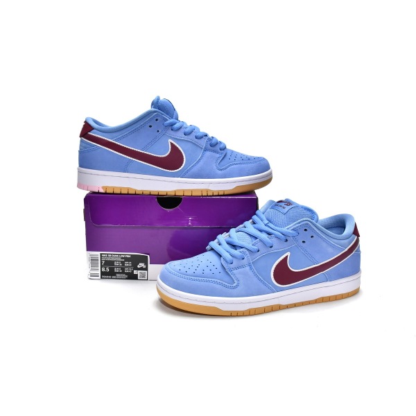 OG SB Dunk Low Valour Blue Team Maroon,DQ4040-400