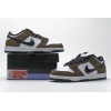 OG SB Dunk Low White Black Trail End Brown