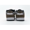 OG SB Dunk Low White Black Trail End Brown