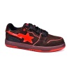 PKGoden A Bathing Ape Bape Sk8 Sta Low Brown Red,1G70-109-0014