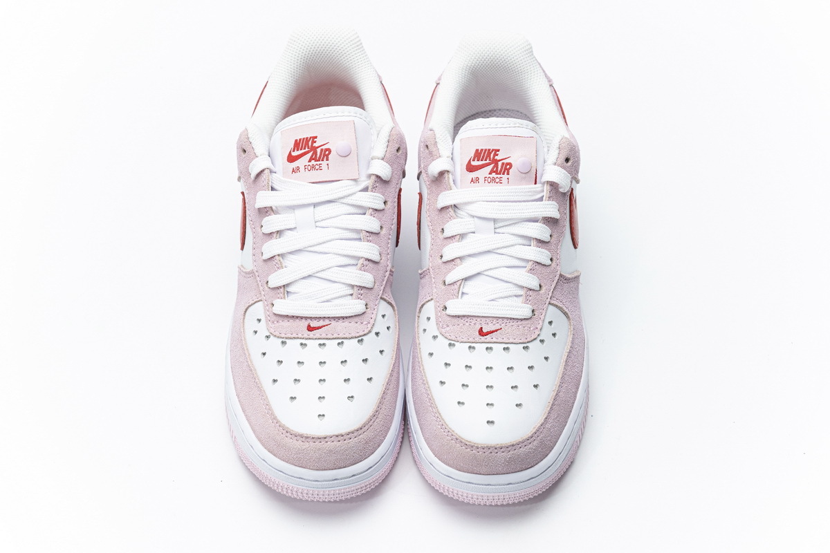 PKGoden Air Force 1 07 QS Valentine's Day Love Letter,DD3384-600