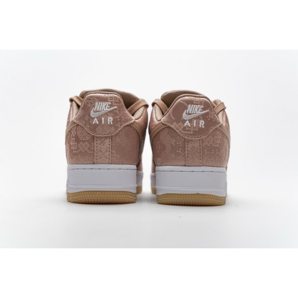 PKGoden Air Force 1 Low Clot Rose Gold Silk 