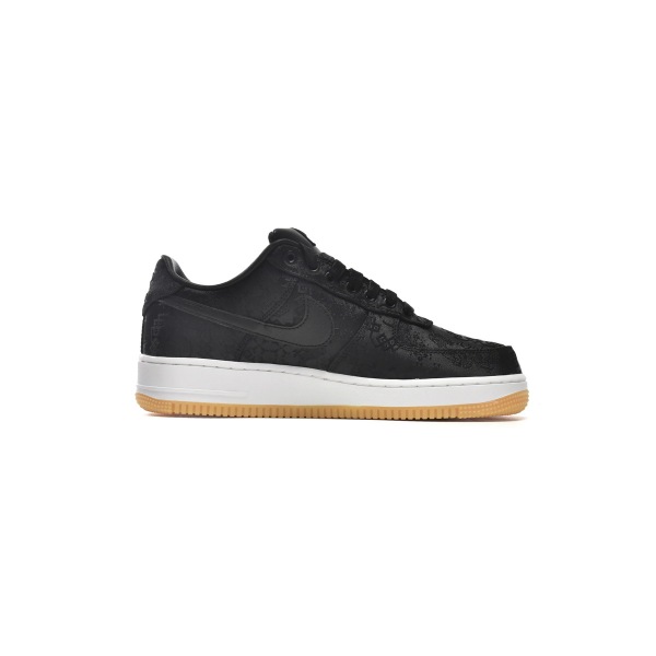 PKGoden Air Force 1 Low Fragment Design x CLOT Black Silk,CZ3986-001