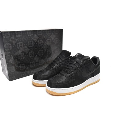 PKGoden Air Force 1 Low Fragment Design x CLOT Black Silk,CZ3986-001