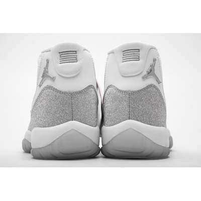 PKGoden Air Jordan 11 Retro White Metallic Silver (W),AR0715-100