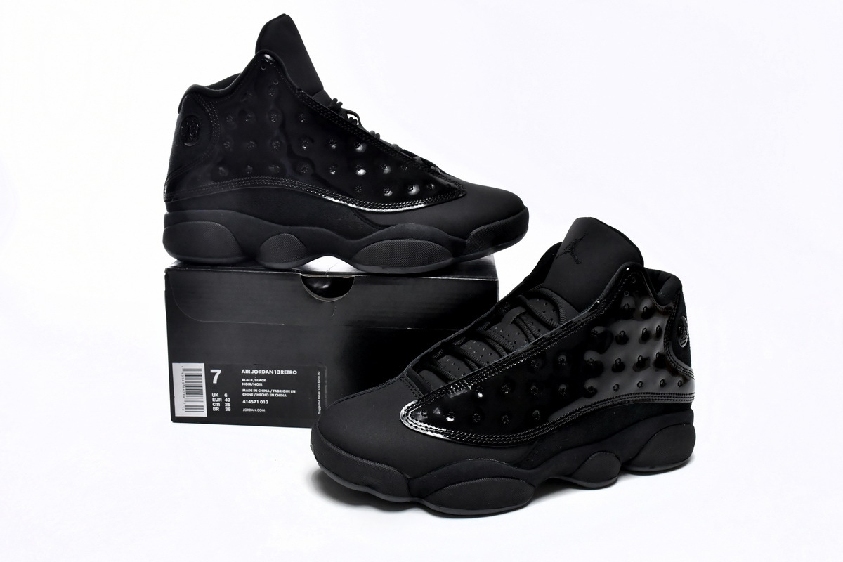 PKGoden Air Jordan 13 Retro Black Cat,414571-012
