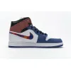 PKGoden Air Jordan 1 Mid Multi-Color Swoosh