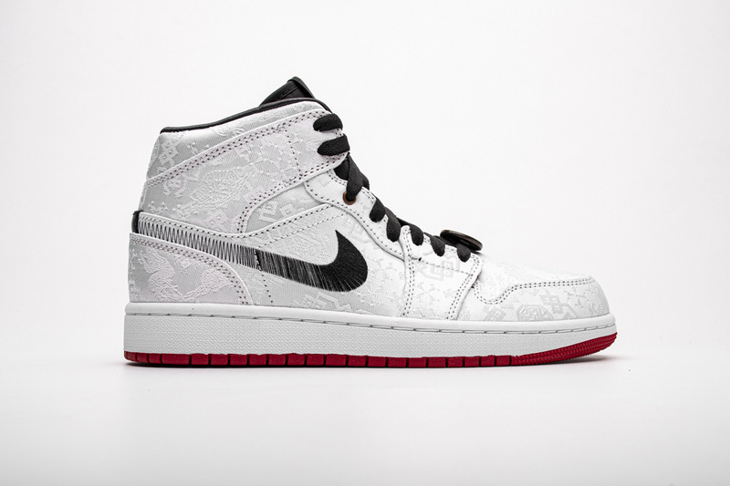 PKGoden Air Jordan 1 Mid SE Fearless Edison Chen CLOT