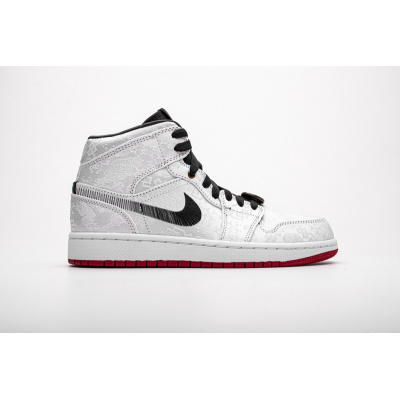 PKGoden Air Jordan 1 Mid SE Fearless Edison Chen CLOT