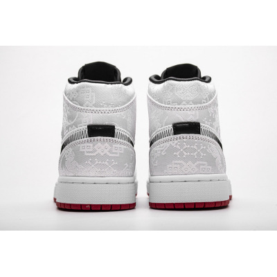 PKGoden Air Jordan 1 Mid SE Fearless Edison Chen CLOT