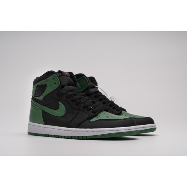 PKGoden Air Jordan 1 Retro High Pine Green Black,555088-030