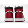 PKGoden Air Jordan 1 Retro High Satin Black Toe (W),CD0461-016