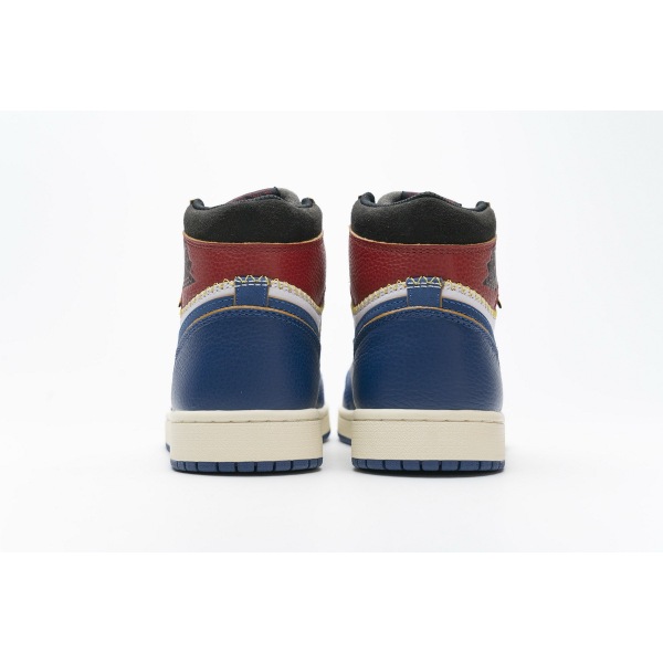 PKGoden Air Jordan 1 Retro High Union Los Angeles Blue Toe,BV1300-146