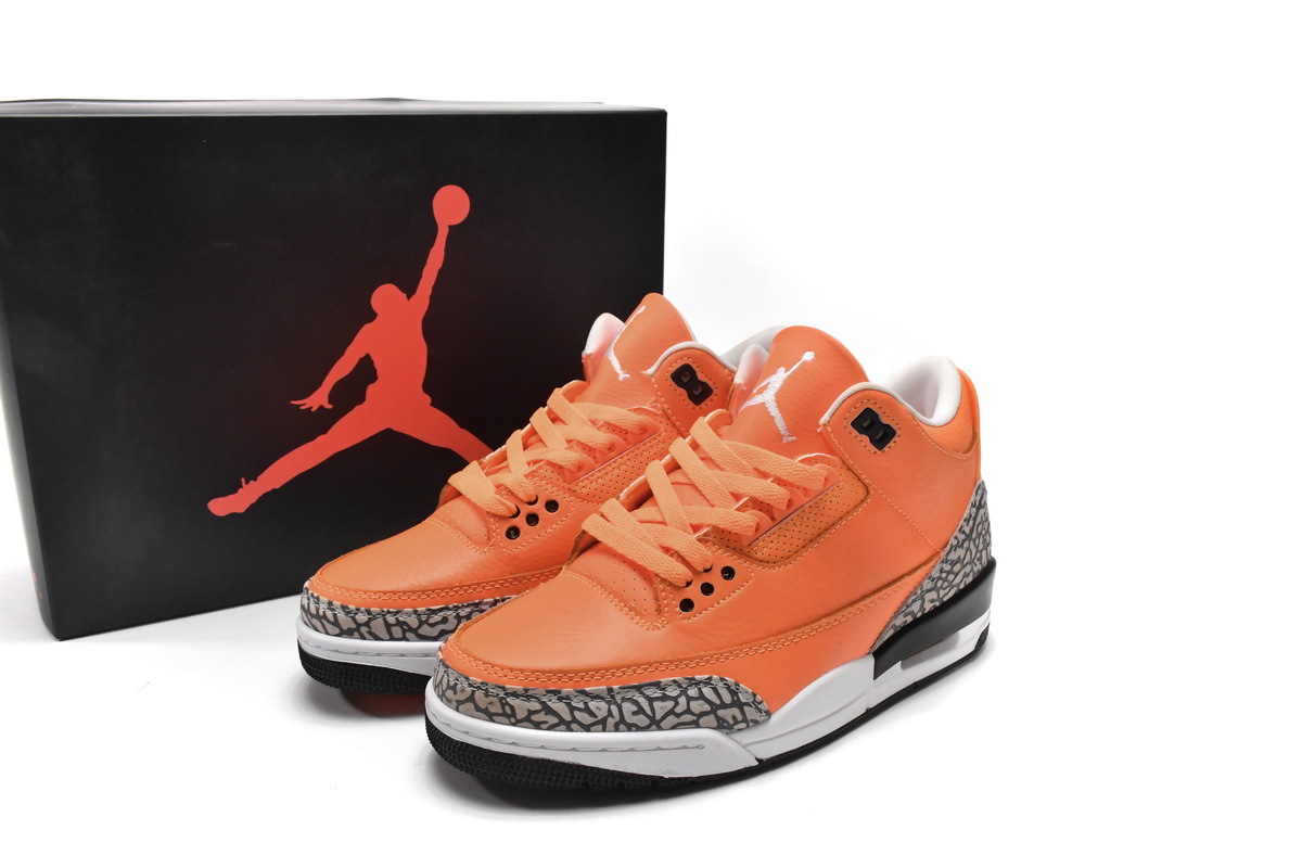 PKGoden Air Jordan 3 Retro Orange,CT8532-801
