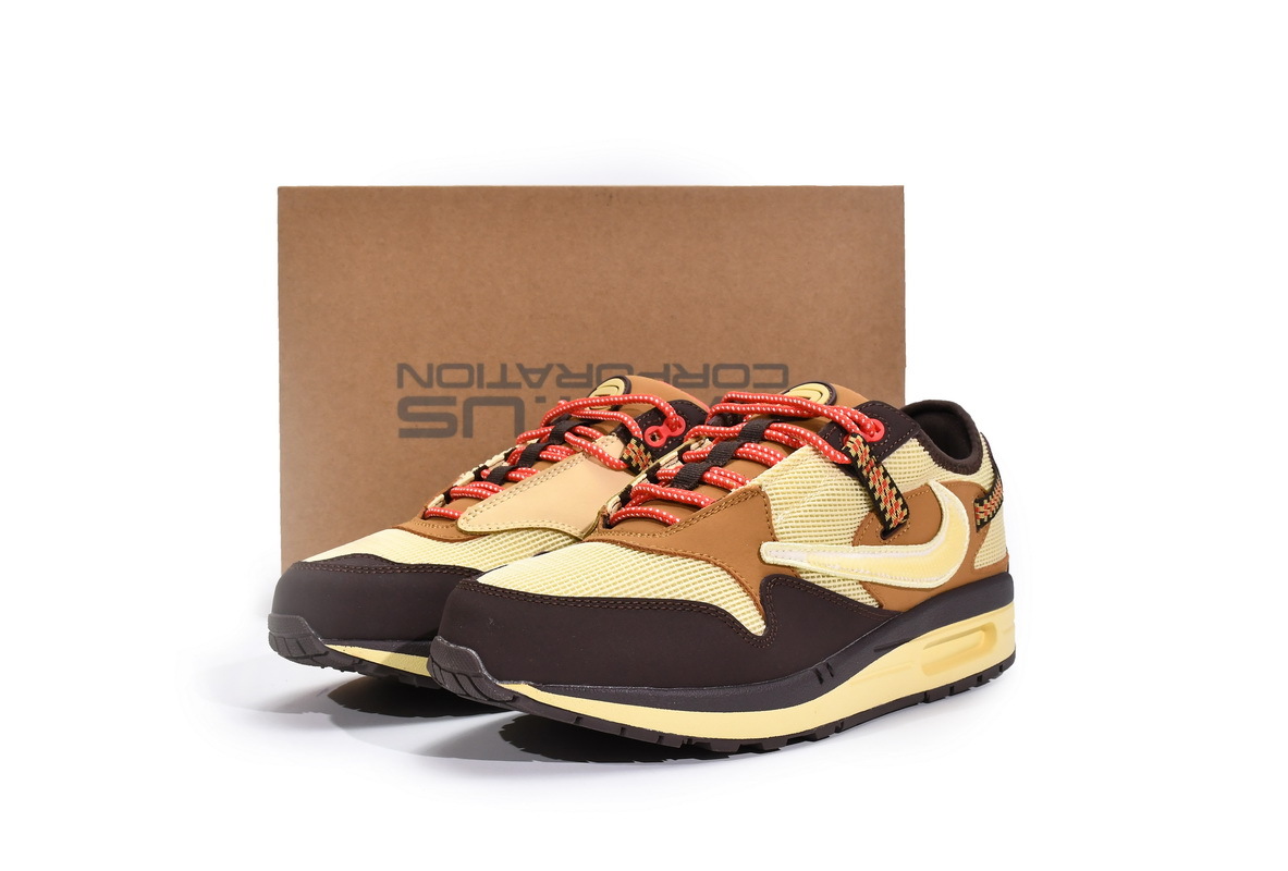 PKGoden Air Max 1 Travis Scott Cactus Jack Baroque Brown,DO9392-200