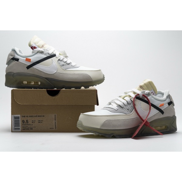 PKGoden Air Max 90 OFF-WHITE All White
