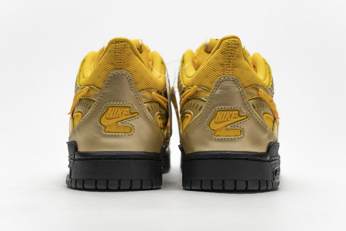 PKGoden Air Rubber Dunk Off-White University Gold