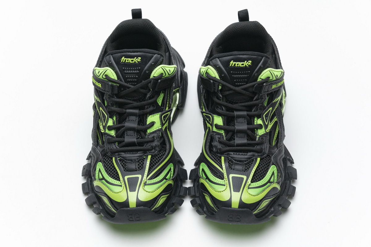 PKGoden Blenciaga Track 2 Sneaker Black Green
