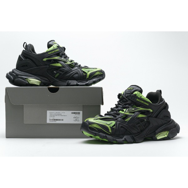 PKGoden Blenciaga Track 2 Sneaker Black Green