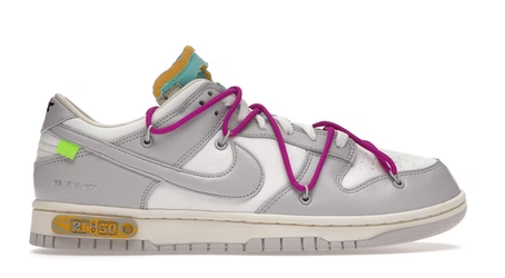 PKGoden Dunk Low Off-White Lot 21,DM1602-100