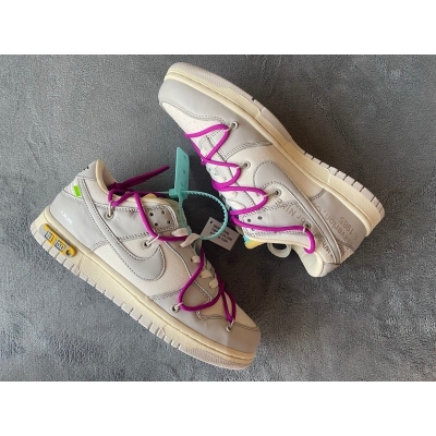 PKGoden Dunk Low Off-White Lot 21,DM1602-100