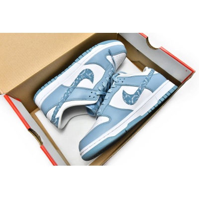 PKGoden Dunk Low Blue Paisley,DH4401-101
