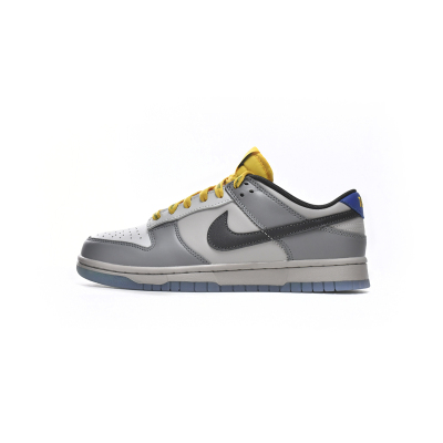 PKGoden Dunk Low Gray, Black and Yellow,DR6187-001