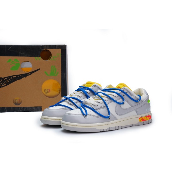 PKGoden Dunk Low Off-White Lot 10, DM1602-112