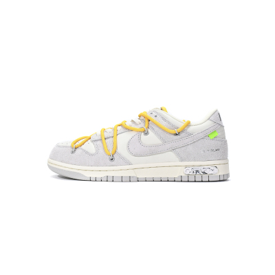 PKGoden Dunk Low Off-White Lot 39,DJ0950-109