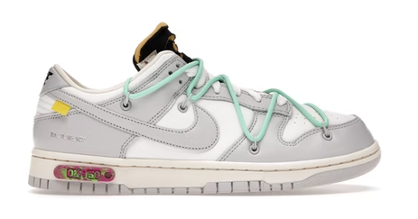 PKGoden Dunk Low Off-White Lot 4,DM1602-114