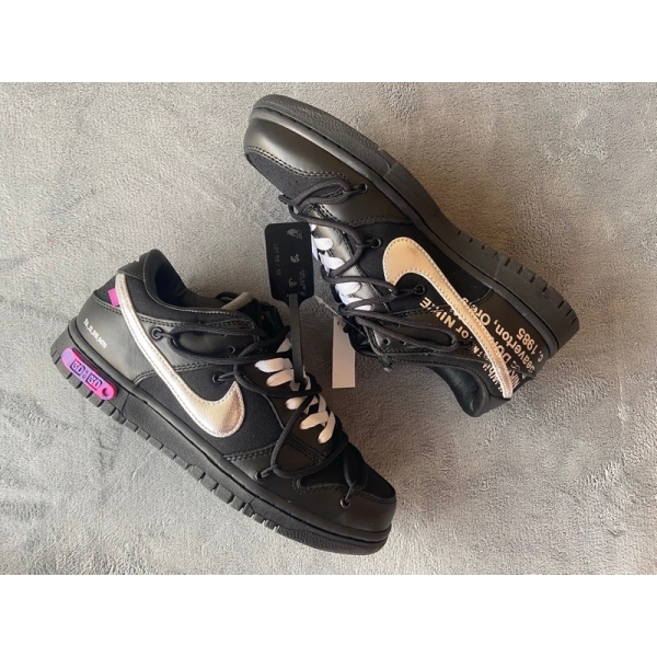 PKGoden Dunk Low Off-White Lot 50,DM1602-001