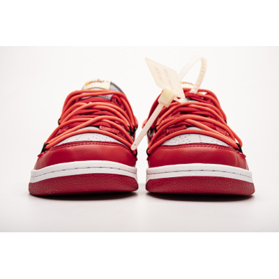 PKGoden Dunk Low Off-White University Red,CT0856-600