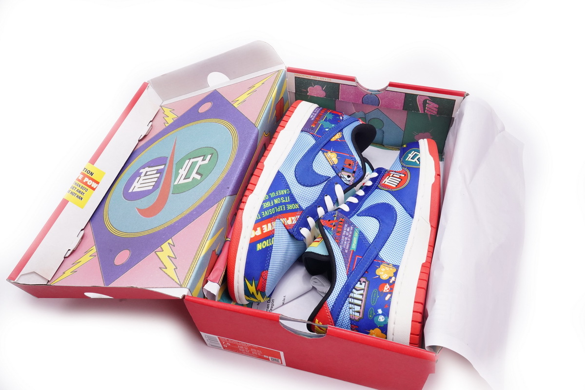 PKGoden Dunk Low Retro OG Firecracker CNY,DD8477-446